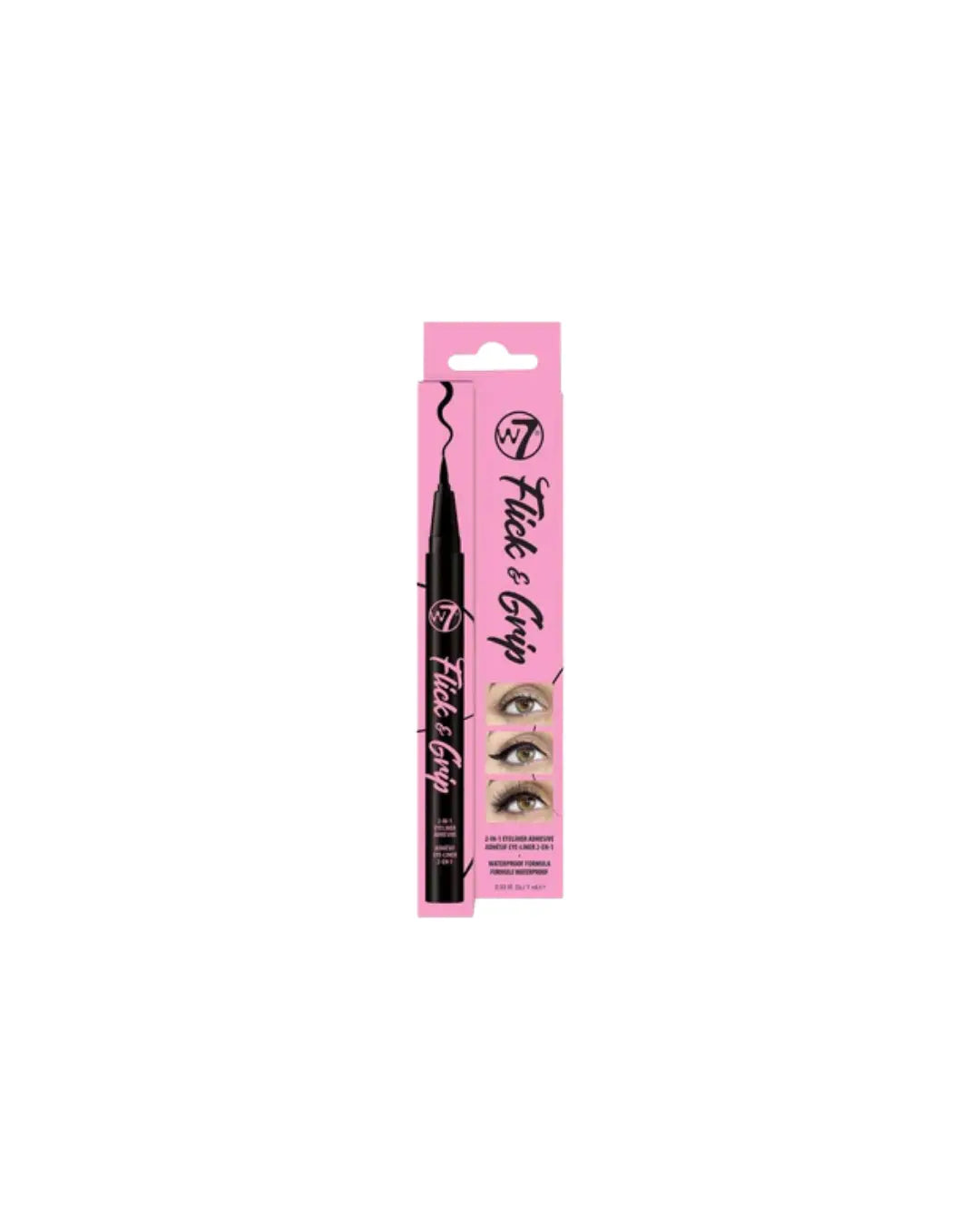 2-In-1 Eyeliner & Franslim W7
