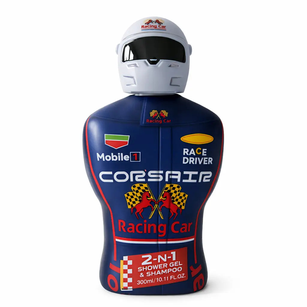 2 in 1 Shower Gel & Shampoo Race Driver Blue Corsair