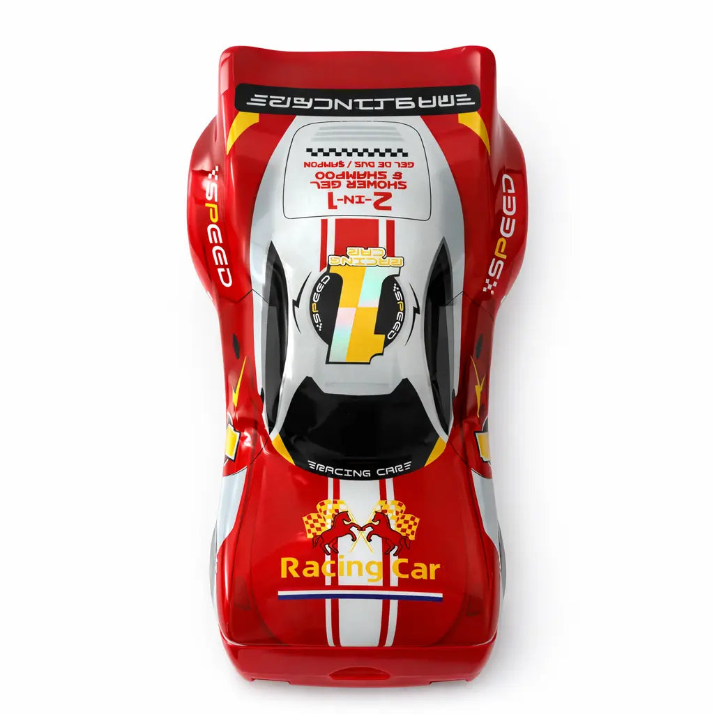 2 in 1 Shower Gel & Shampoo Racing Car Red Corsair