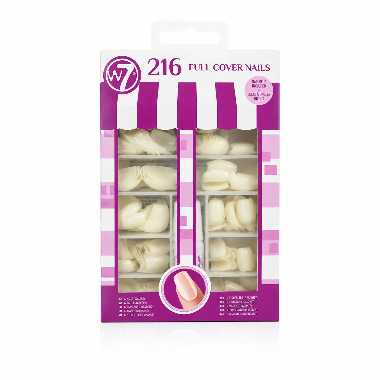 216 Full Cover Nails W7