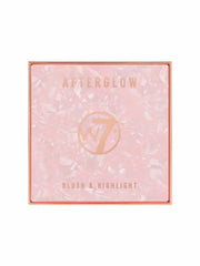 W7 Afterglow- Blusher & Highlighter - Stellaz.se