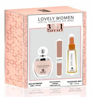 BN Parfums – 3IN1 Gift Set - Lovely Women - Stellaz.se