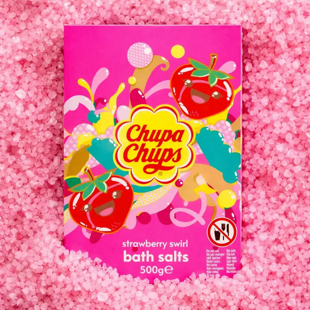 Bath Salt Strawberry Swirl Chupa Chups