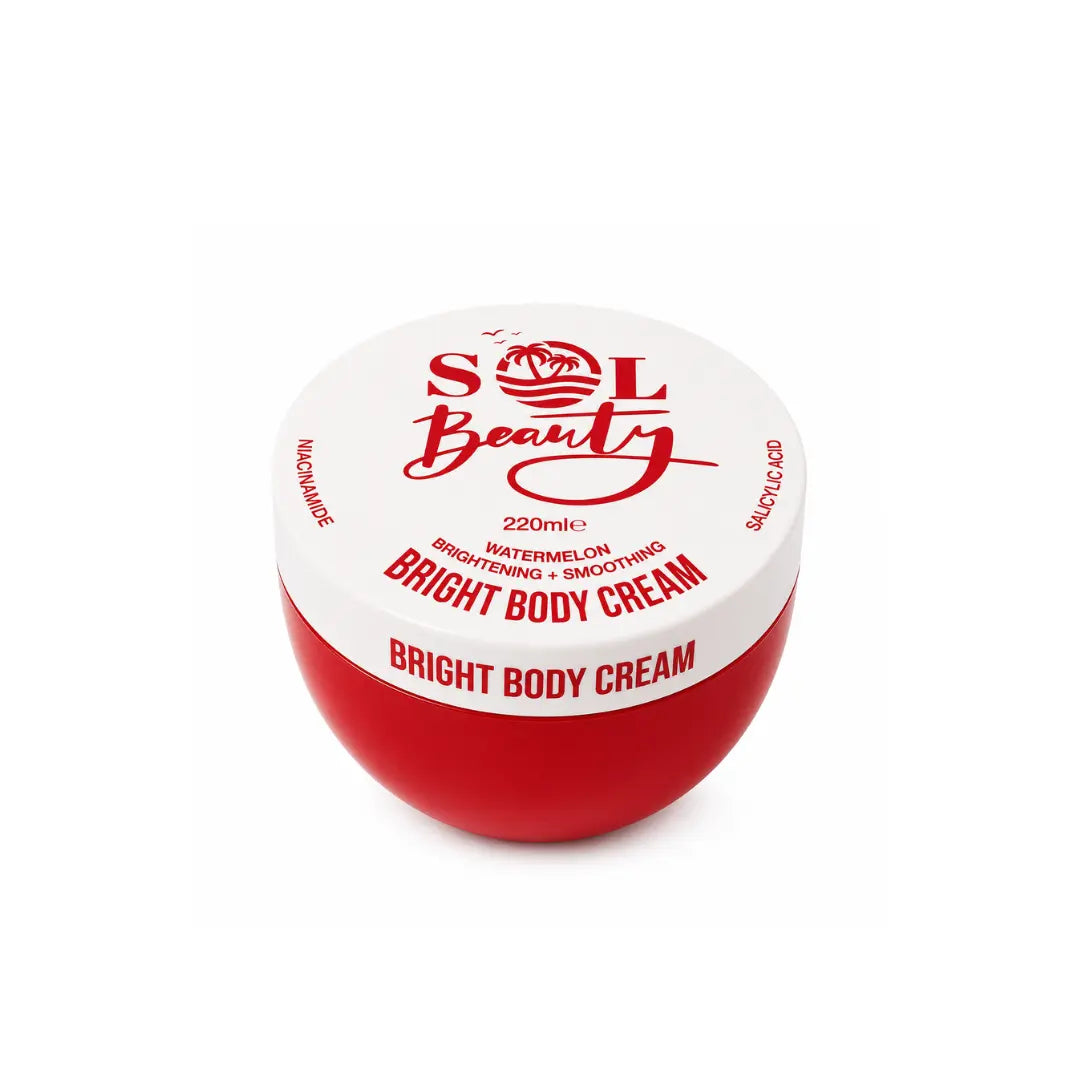 Bright Body Cream Watermelon 220 ml Sol Beauty