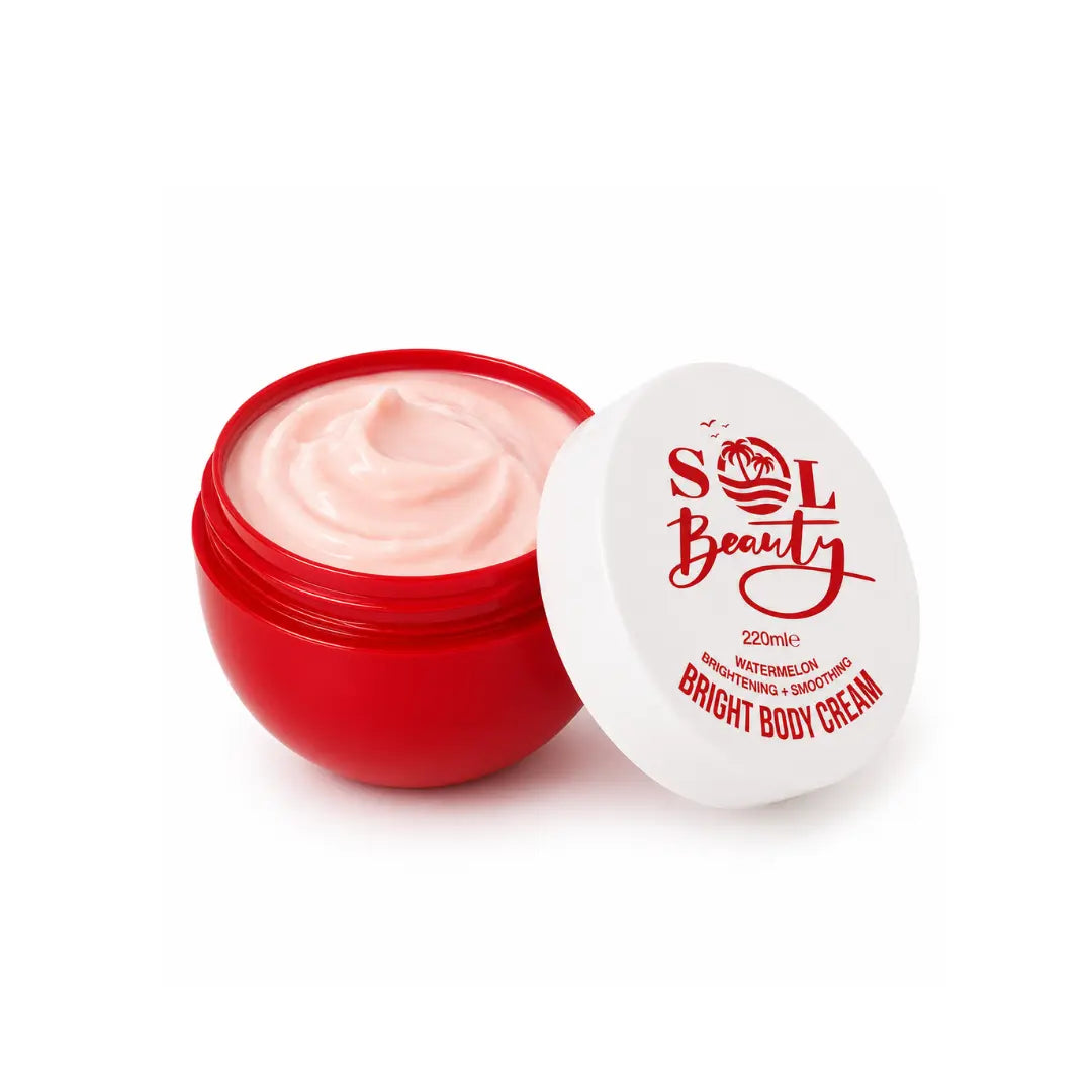 Bright Body Cream Watermelon 220 ml Sol Beauty