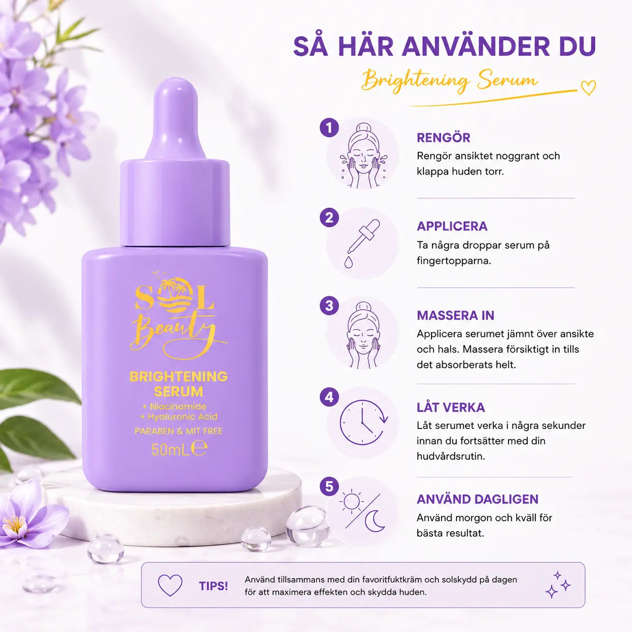 Brightening Serum 50 ml Sol Beauty