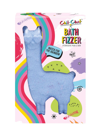 Chit Chat Bath Fizzer - Llama with Rainbow Trail - Stellaz.se