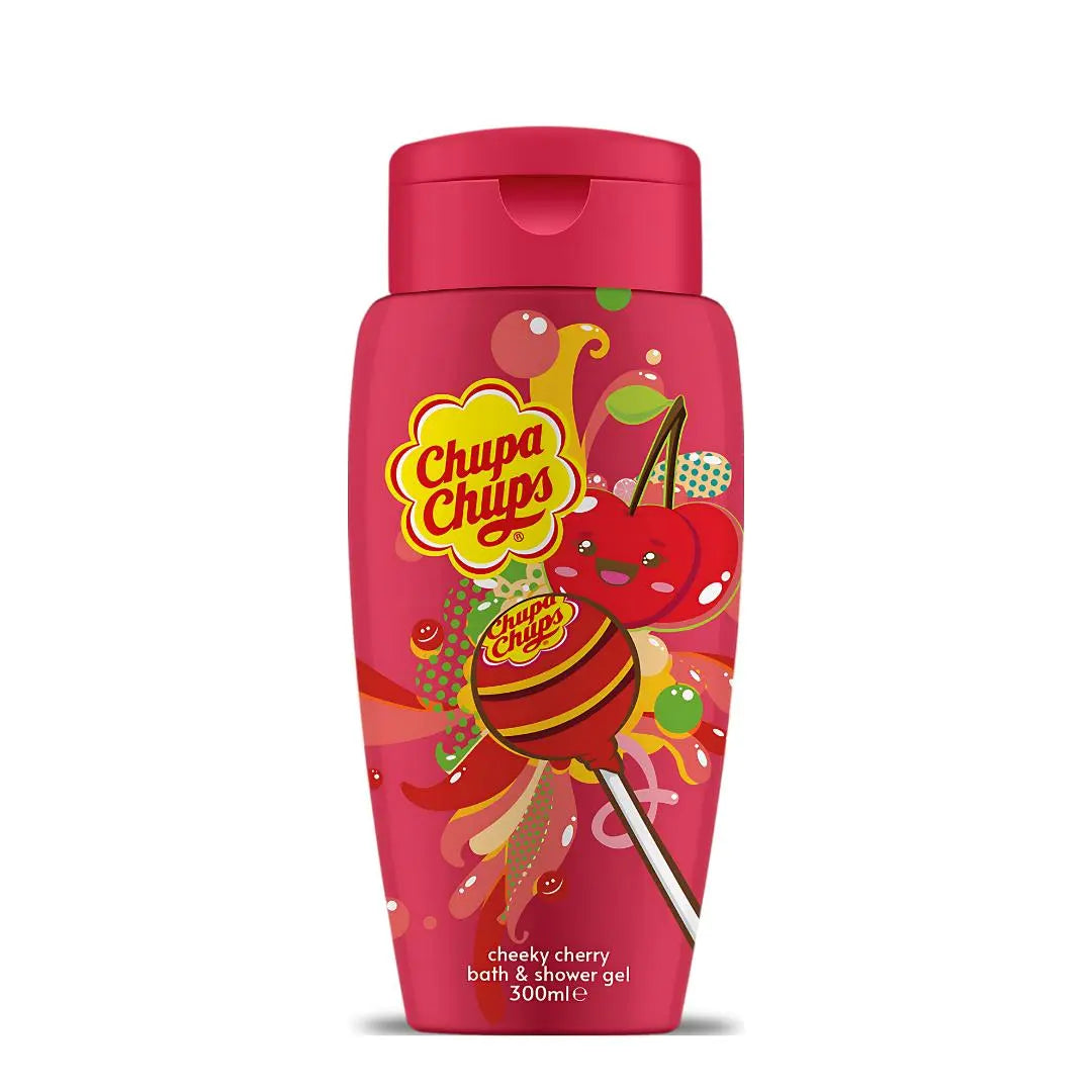 Chupa Chups Bath & Shower Gel - Cheeky Cherry Corsair