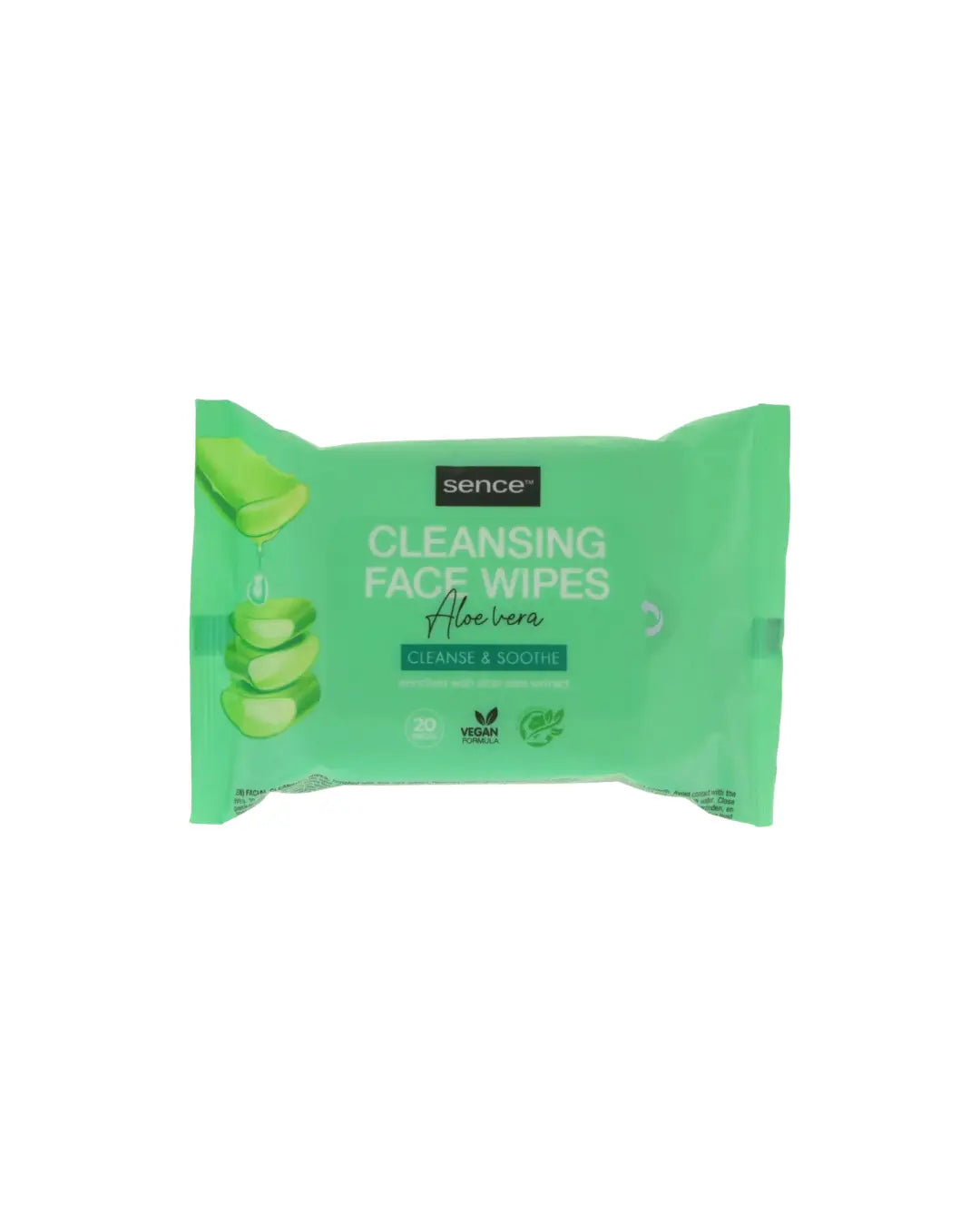 Cleansing Face Wipes Aloe Vera Sence