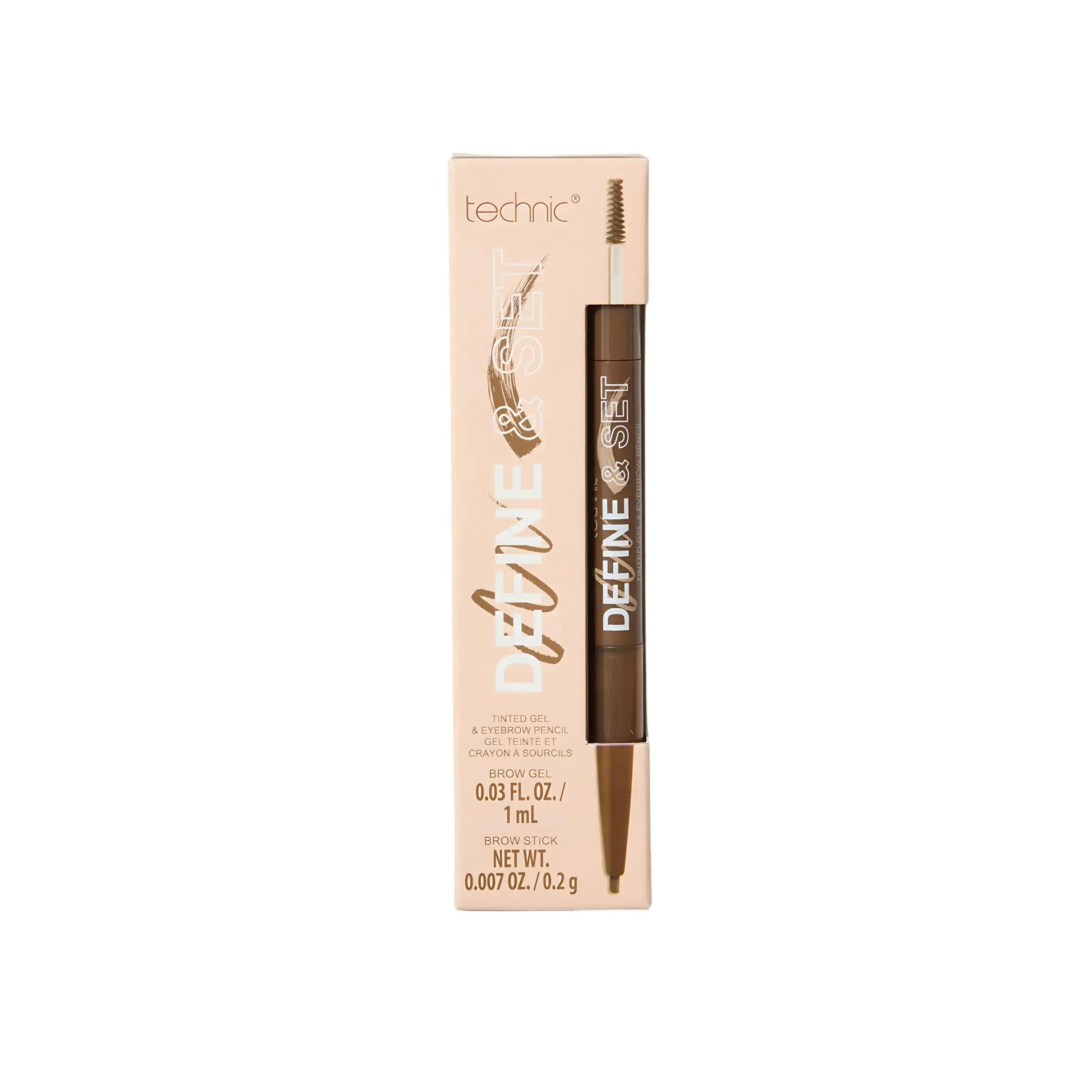 Technic Define & Set - Tinted Gel & Eyebrow pencil Technic