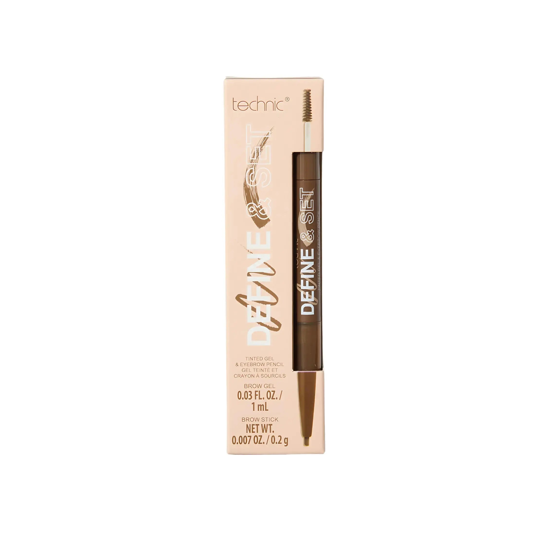 Technic Define & Set - Tinted Gel & Eyebrow pencil Technic