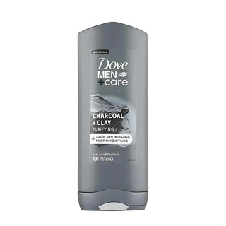 Dove Men+Care Duschtvål Charcoal and Clay 400 ml Vadeco