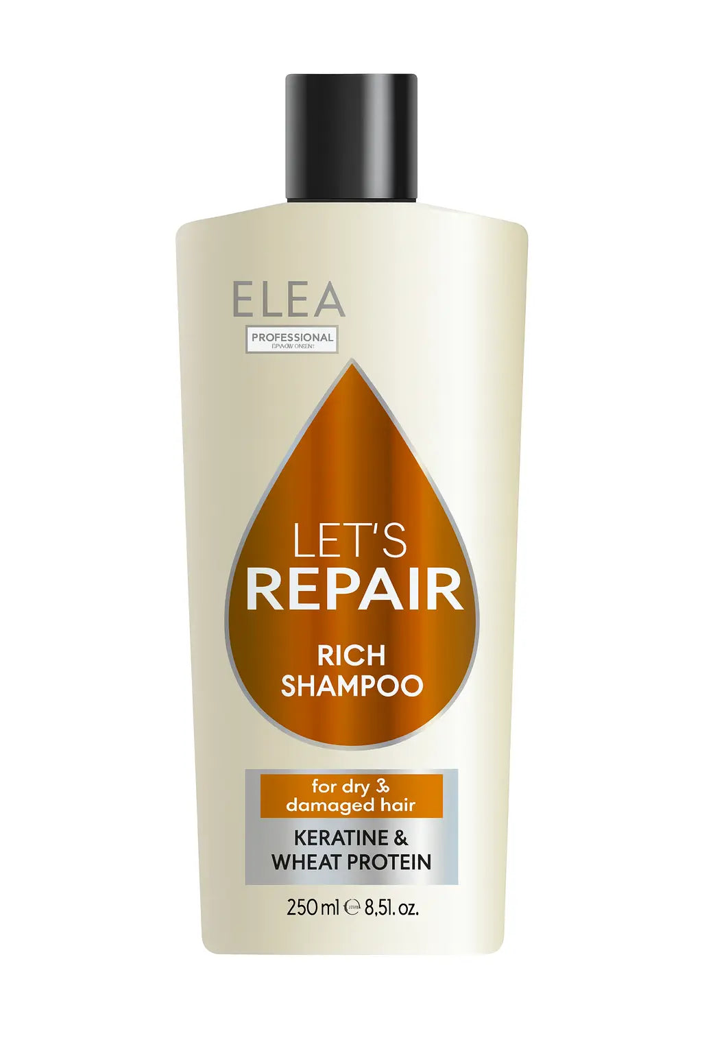 Elea Professional Let´s Repair Rich Shampoo - För Torrt & Skadat Hår Elea Professional