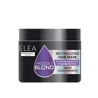 Elea Proffesional Proudly Blond Neutralizing Hair Mask - För Blont, Blekt & Slingat Hår Elea Professional