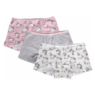 Emilia Bomullstrosa Boxer 3-pack - Unicorn Wiges