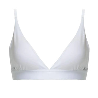 Emilia Soft Bamboo Bra - Vit Wiges