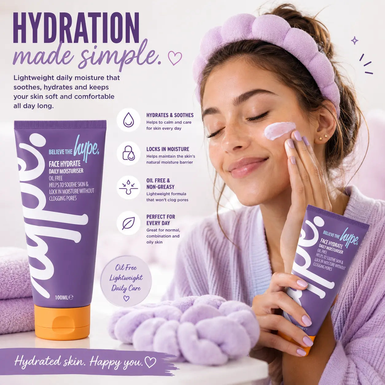 Face Hydrate Daily Moisturiser Hype