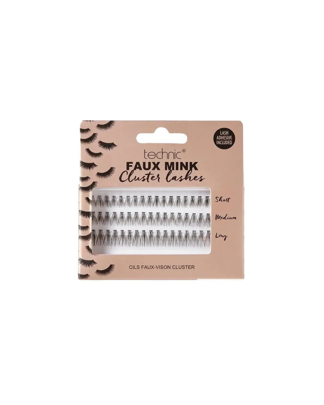 Faux Mink Cluster Lashes Technic
