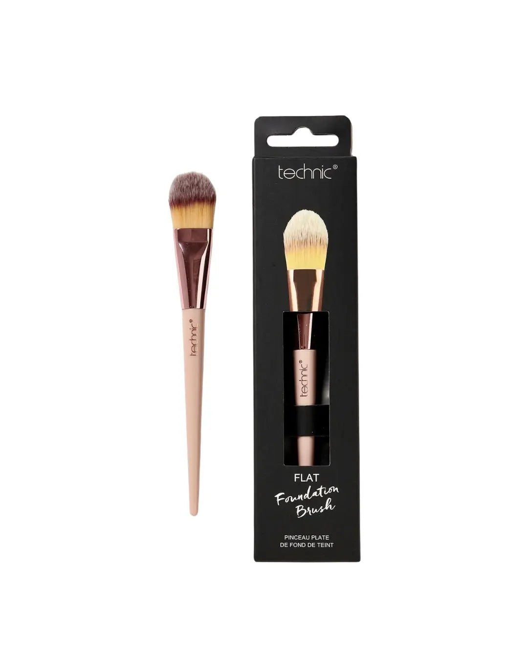 Flat Foundation Brush Technic