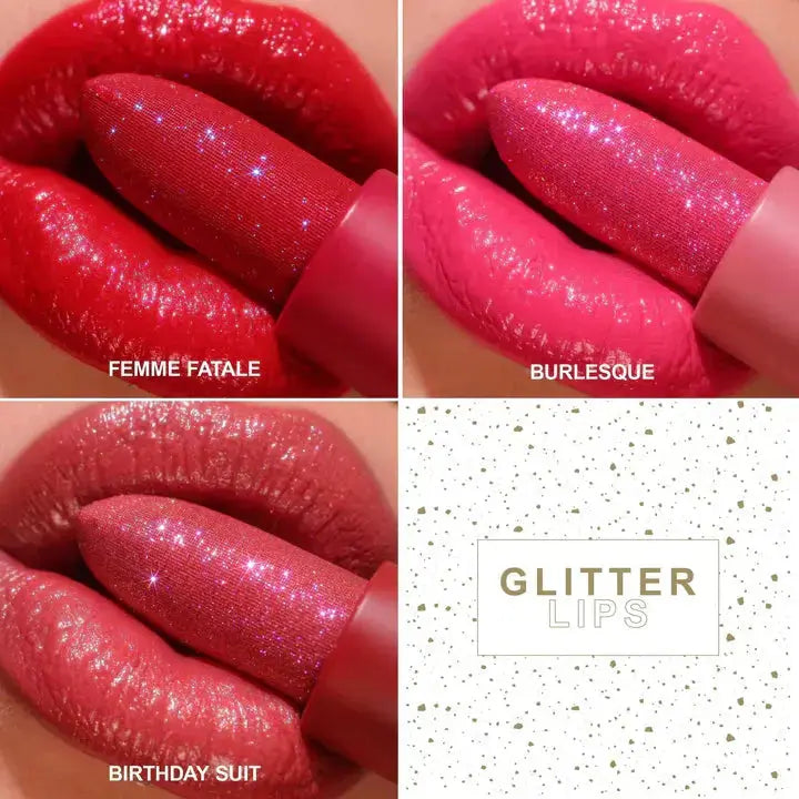 Glitter Lips Läppstift Technic