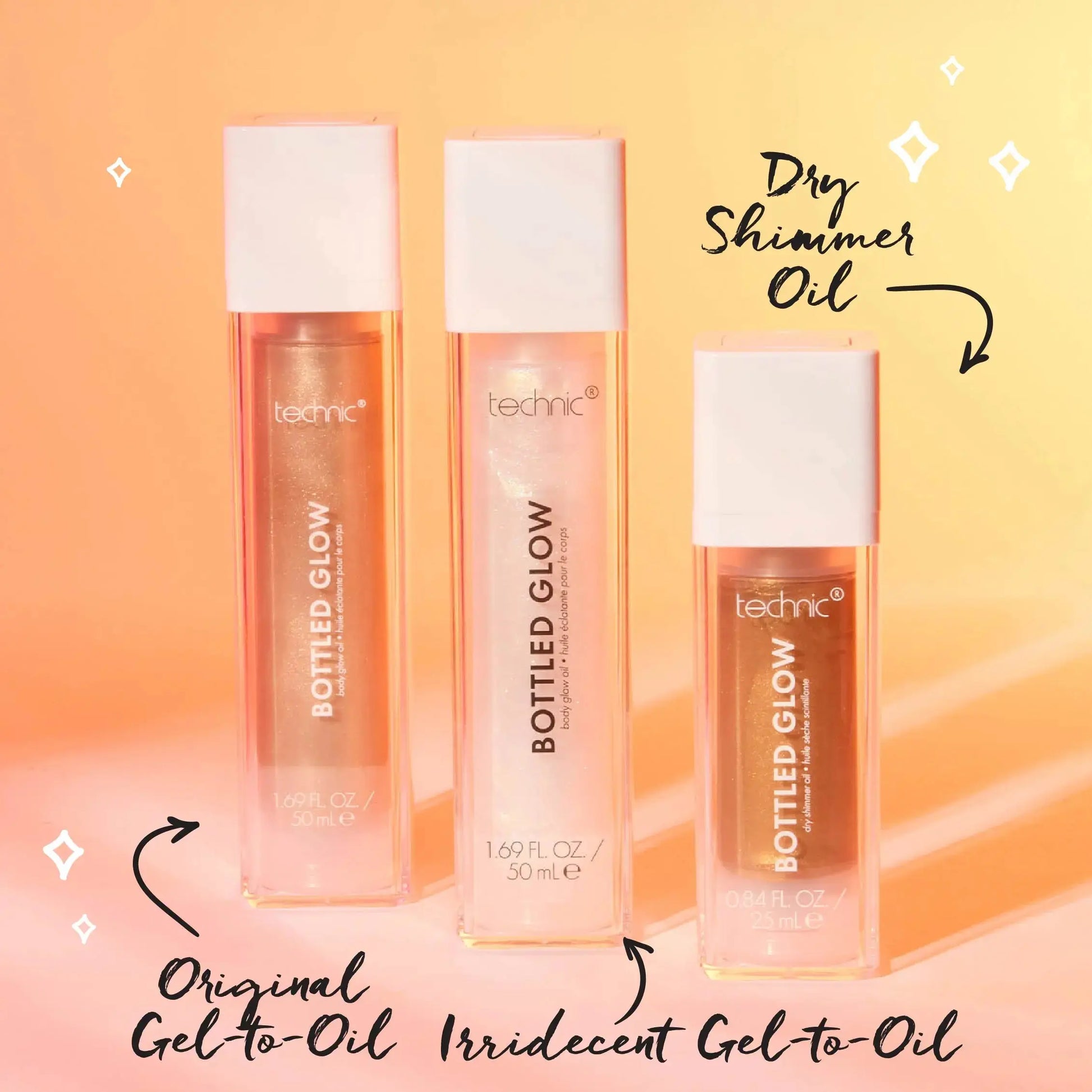 Technic Bottled Glow Dry Shimmer Oil 25 ml Technic