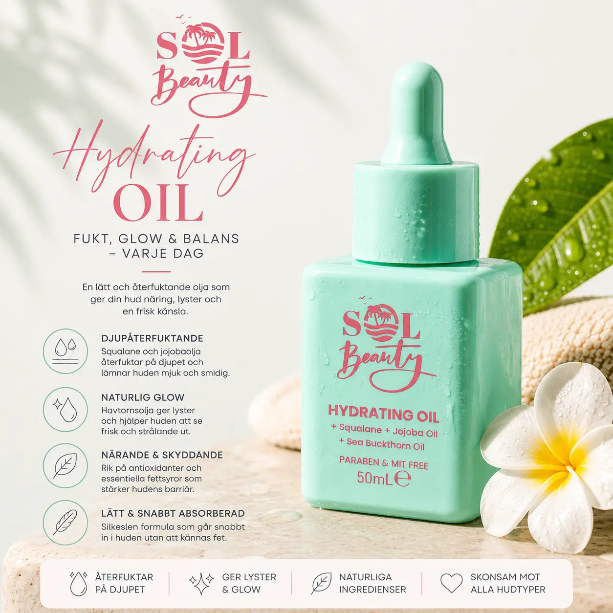 Hydrating Oil 50 ml Sol Beauty