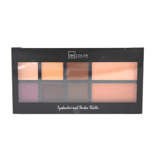 IDC Colour Makeup - Eyeshadow and powder palette - Stellaz.se