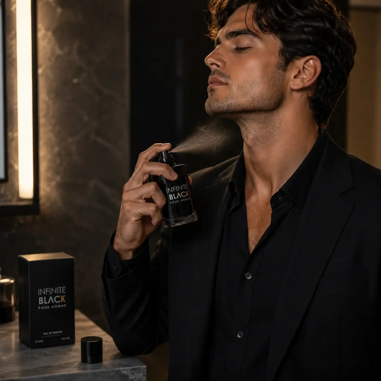 Infinite Black Eau De Cologne Pour Homme 100 ml Stellaz.se