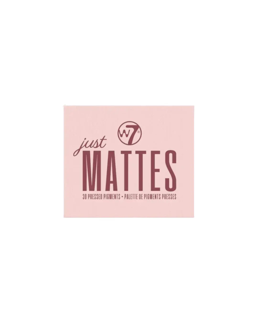 Just Mattes 30 Pressed Pigments W7