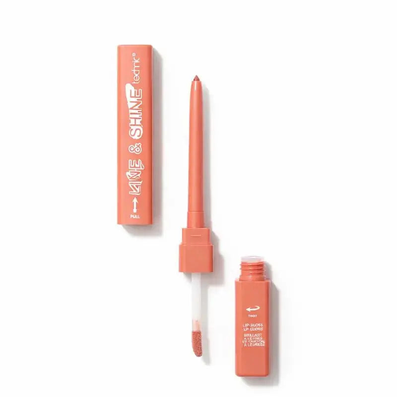 Line & Shine Lip Liner & Lip Gloss Technic