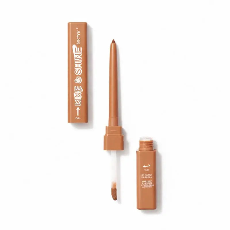 Line & Shine Lip Liner & Lip Gloss Technic
