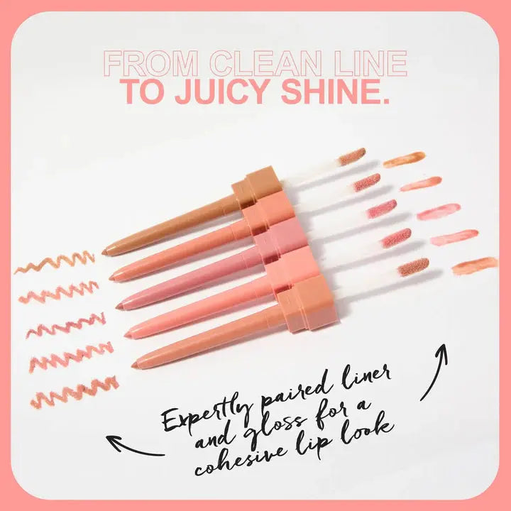Line & Shine Lip Liner & Lip Gloss Technic