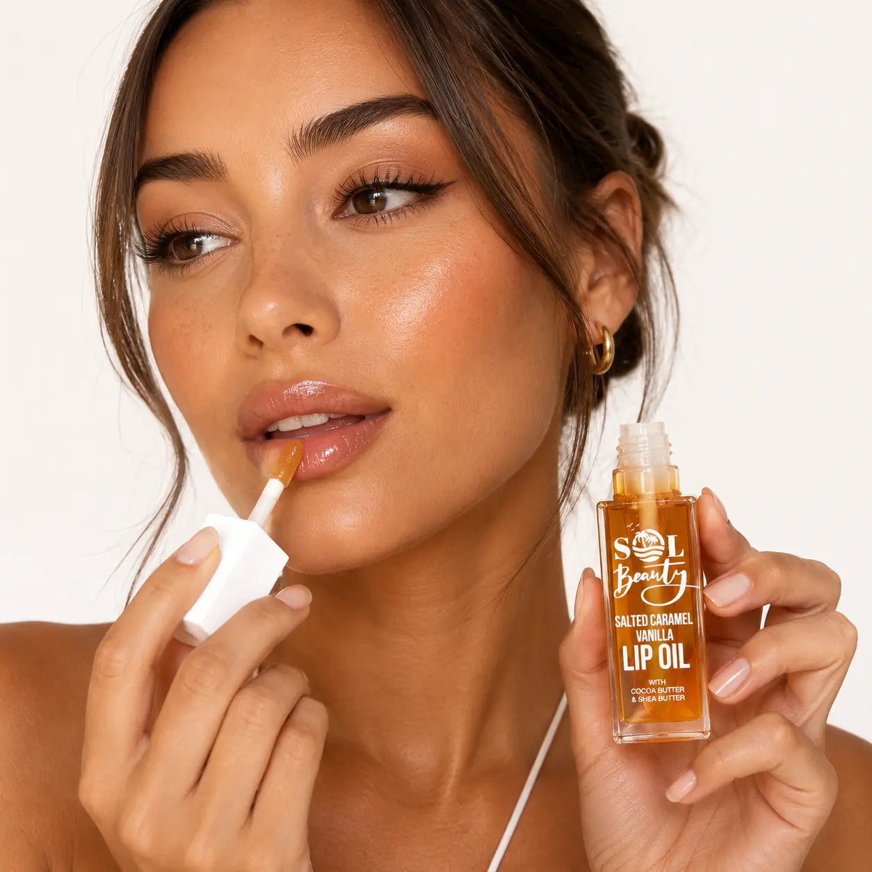 Lip Oil Salted Caramel & Vanilla Sol Beauty