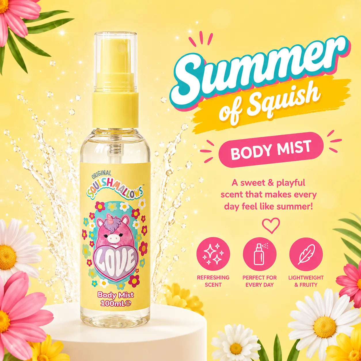 Love Body Mist 100 ml Squishmallows
