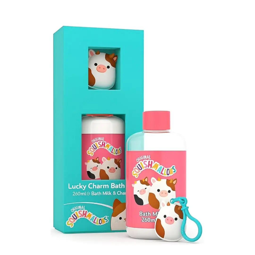 Lucky Charm Bath Milk Set Squishmallows