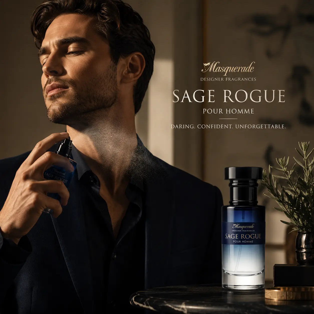 Masquerade Sage Rogue Pour Homme EDC 50 ml Masquerade