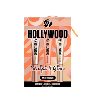 W7 Hollywood Sculpt & Glow Fair/Medium W7