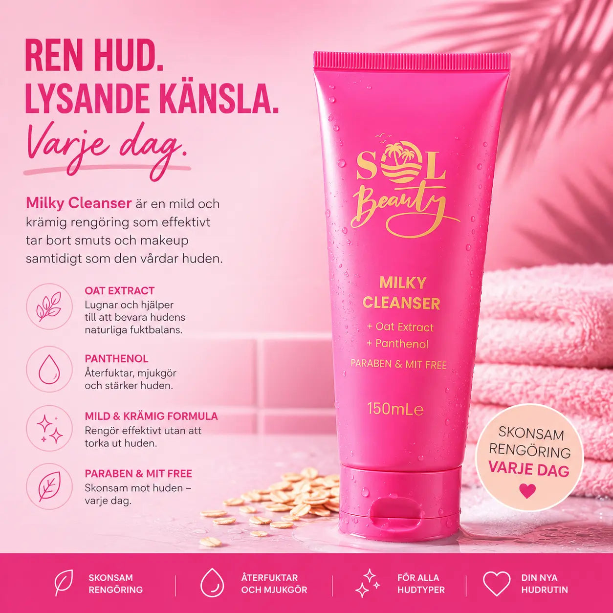 Milky Cleanser 150 ml Sol Beauty