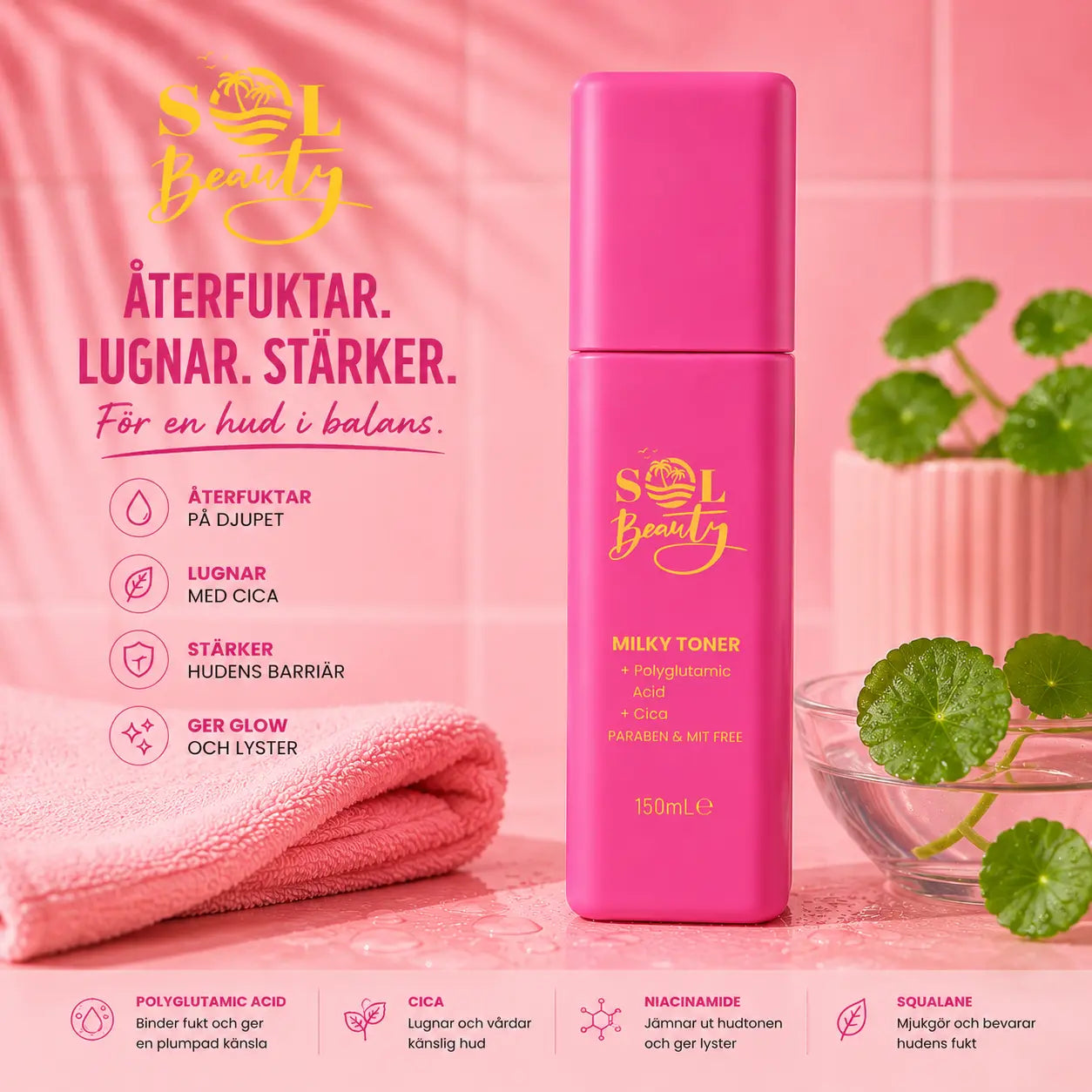 Milky Toner 150 ml Sol Beauty