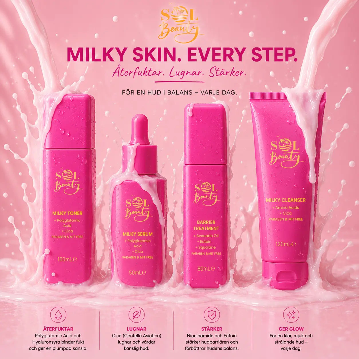 Milky Toner 150 ml Sol Beauty