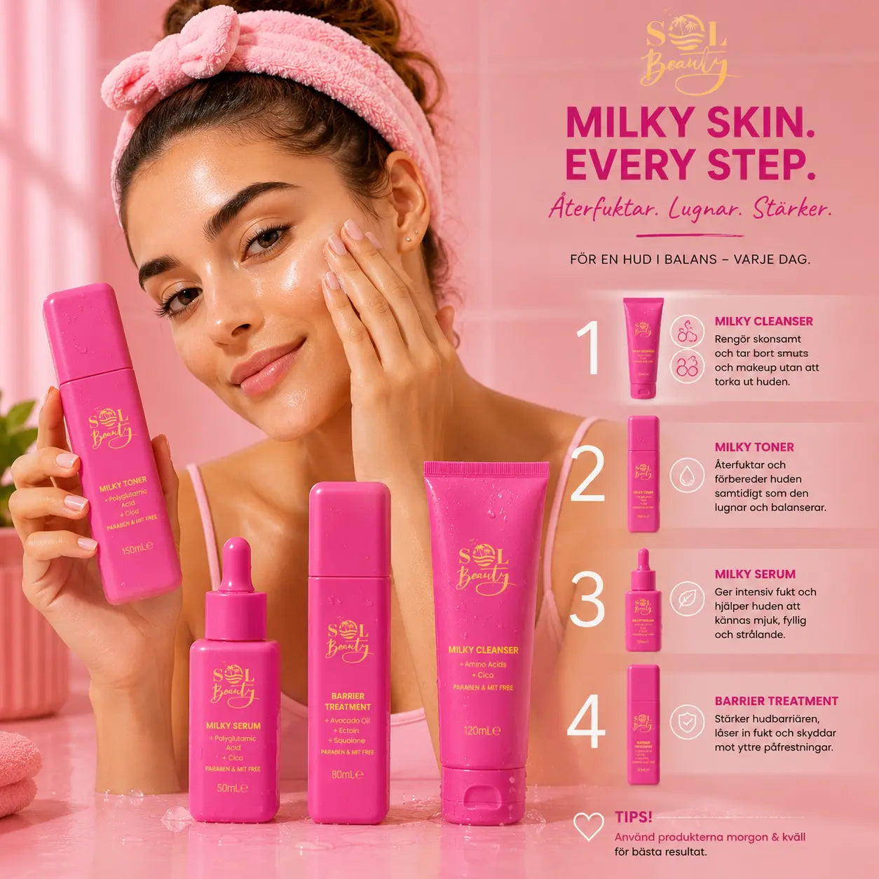 Milky Toner 150 ml Sol Beauty