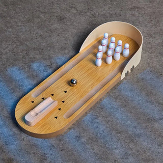 Mini Bowling – Strike på skrivbordet technic