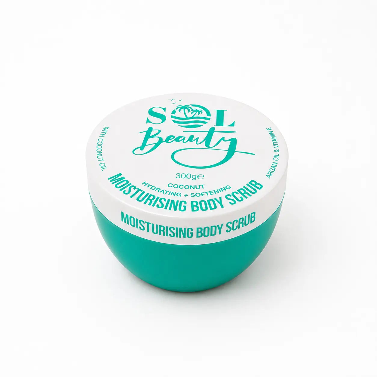 Moisturising Body Scrub Coconut 300 g Sol Beauty