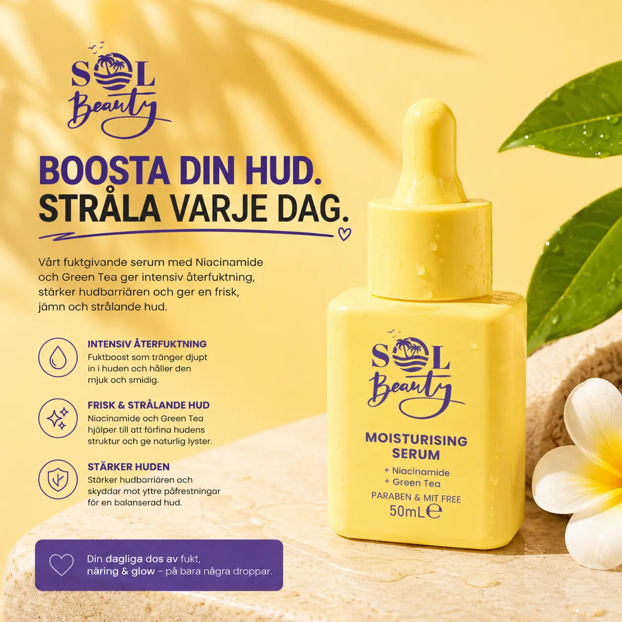 Moisturising Serum 50 ml Sol Beauty