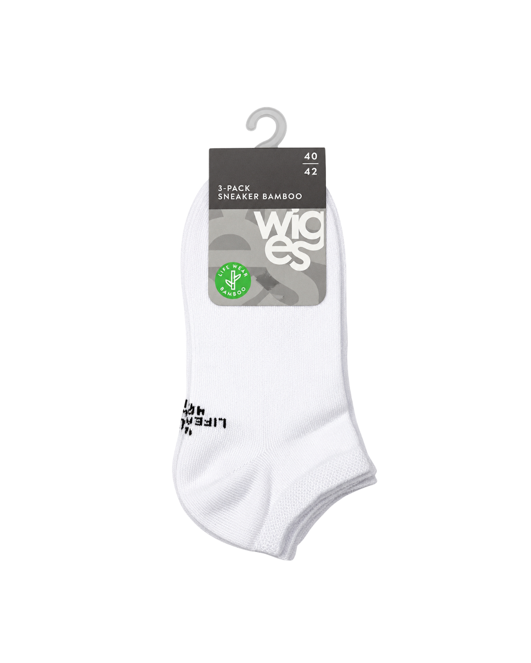 Bamboo Ankle Socks 3-Pack White