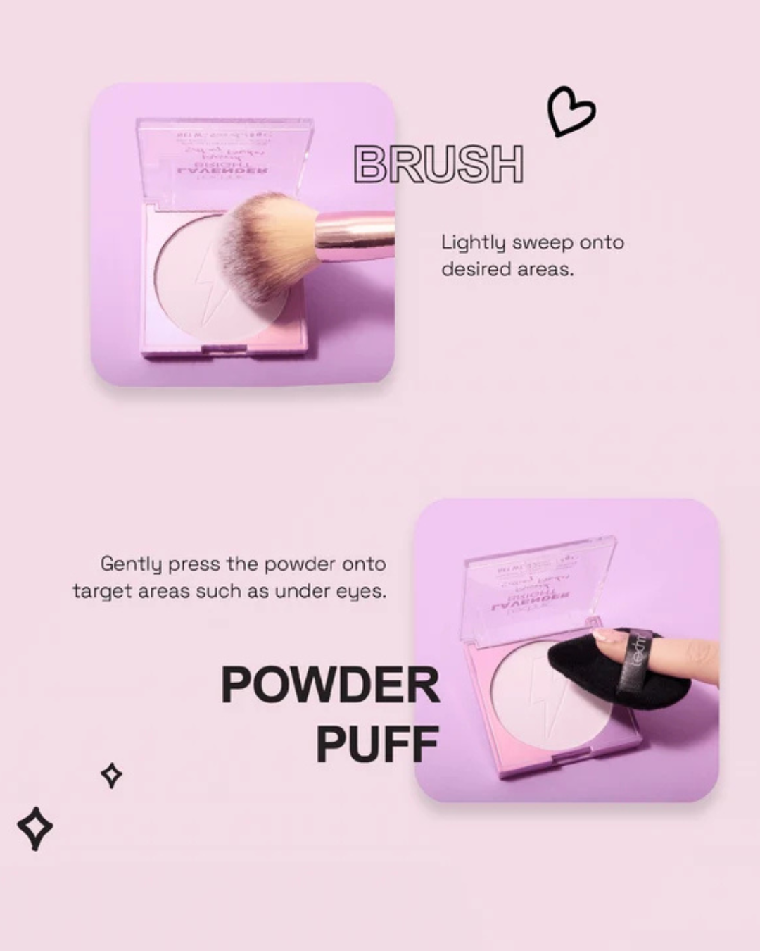 Lavender Bright Pressed Powder