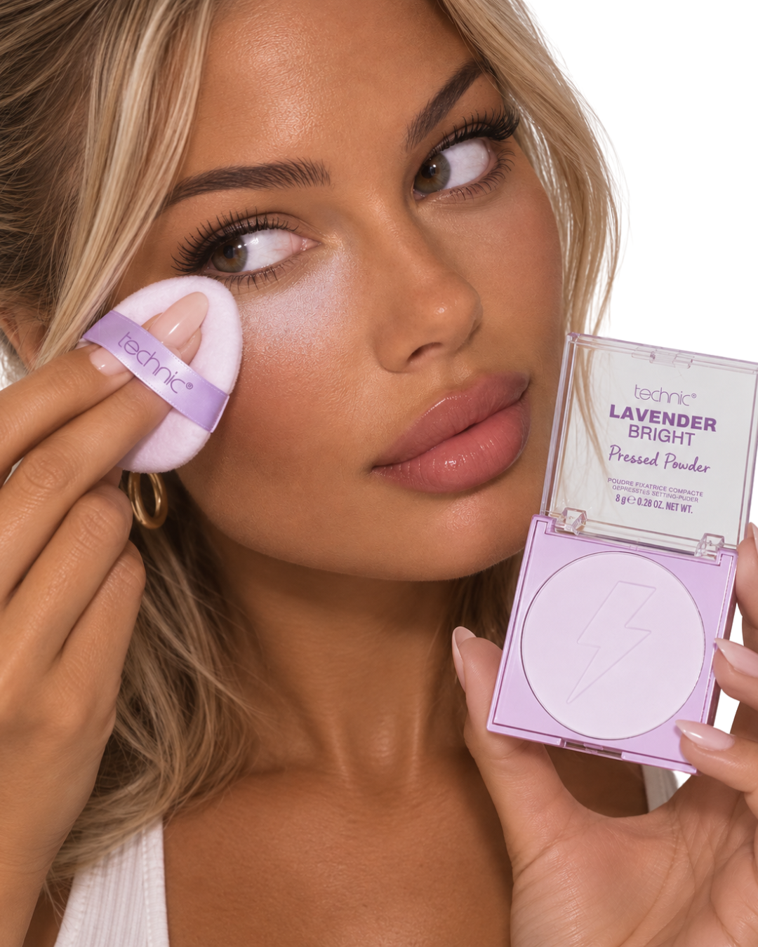 Lavender Bright Pressed Powder