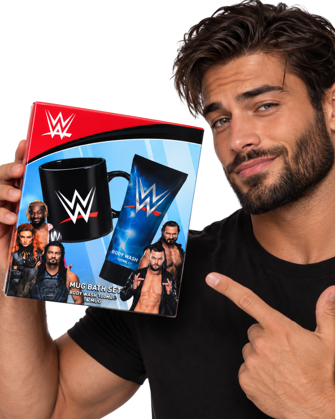 WWE Mug Bath Set
