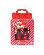 Santa Baby False Nails
