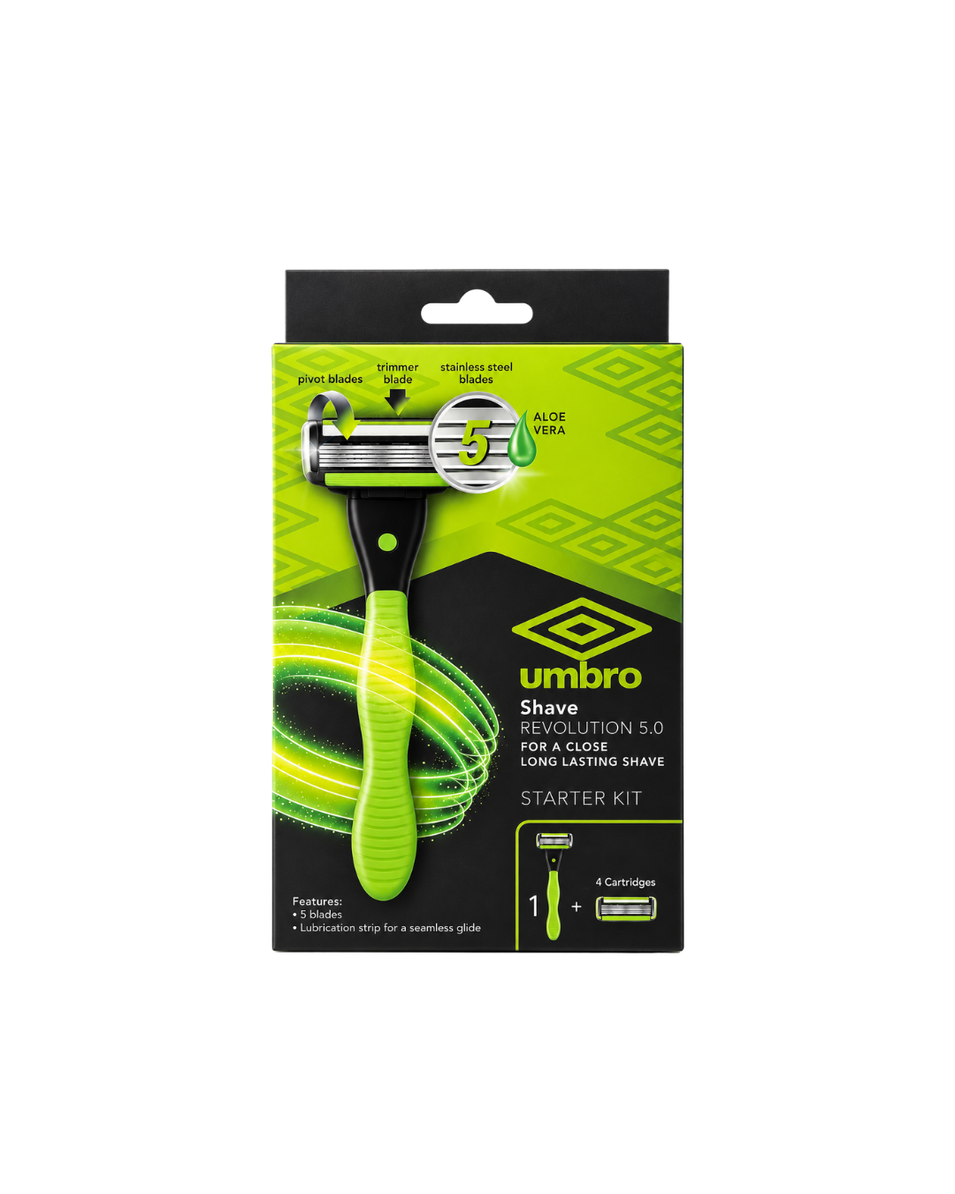 Shave Revolution 5.0 Razor Starter Kit